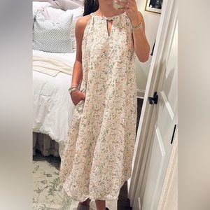 Embroidered MIDI Dress
